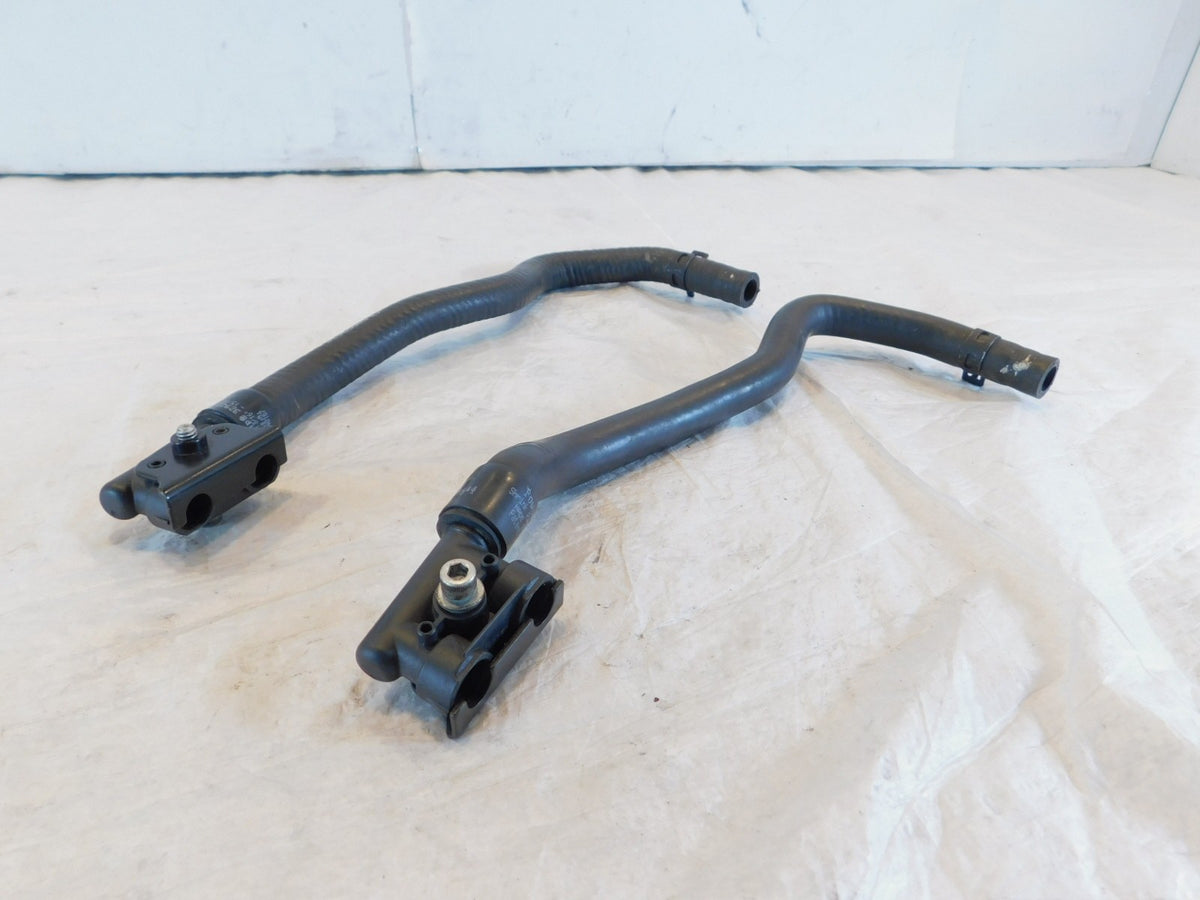 2 Harley Davidson Tri & Electra Glide Engine Coolant Radiator Hose Pipe Lines - C3 Cycle