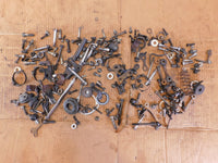 1984 Honda CB650 CB650SC Nighthawk 650 Misc Nuts Bolts & Brackets Parts Box Lot - C3 Cycle