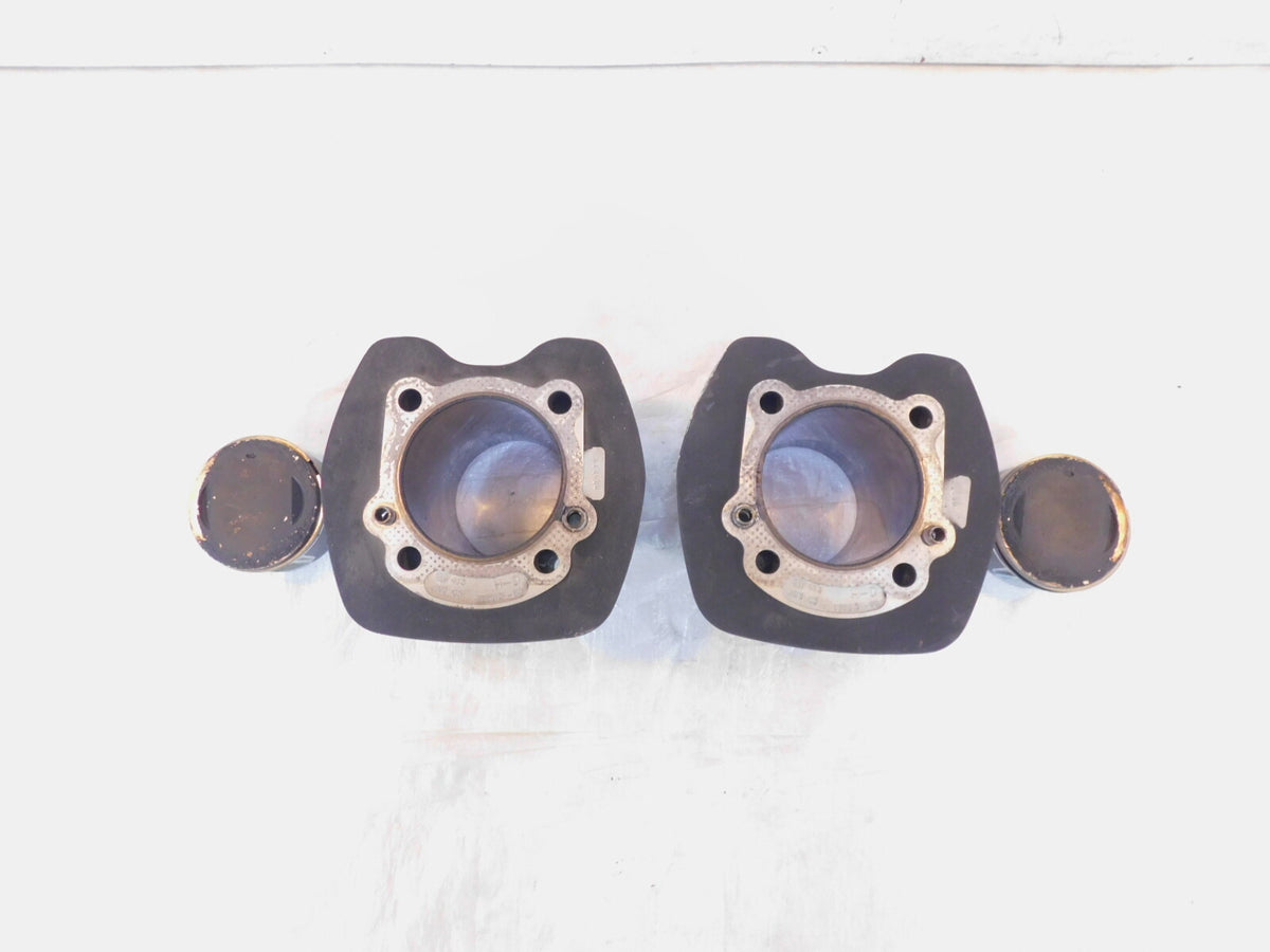 Harley Davidson Twin Cam Touring Dyna & Softail Engine Pistons & Black Cylinders - C3 Cycle