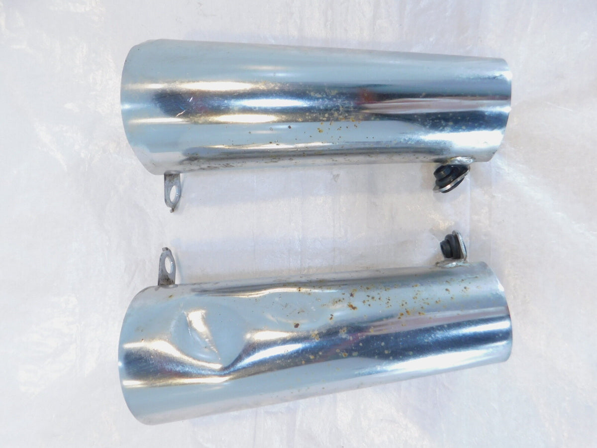 Kawasaki VN1500 Vulcan 1500 Classic Nomad Fi Front Fork Shield Cover Guards - C3 Cycle