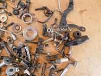 1992 Honda Nighthawk 750 CB750 Misc Nuts Bolts Brackets Hardware Parts Box Lot - C3 Cycle