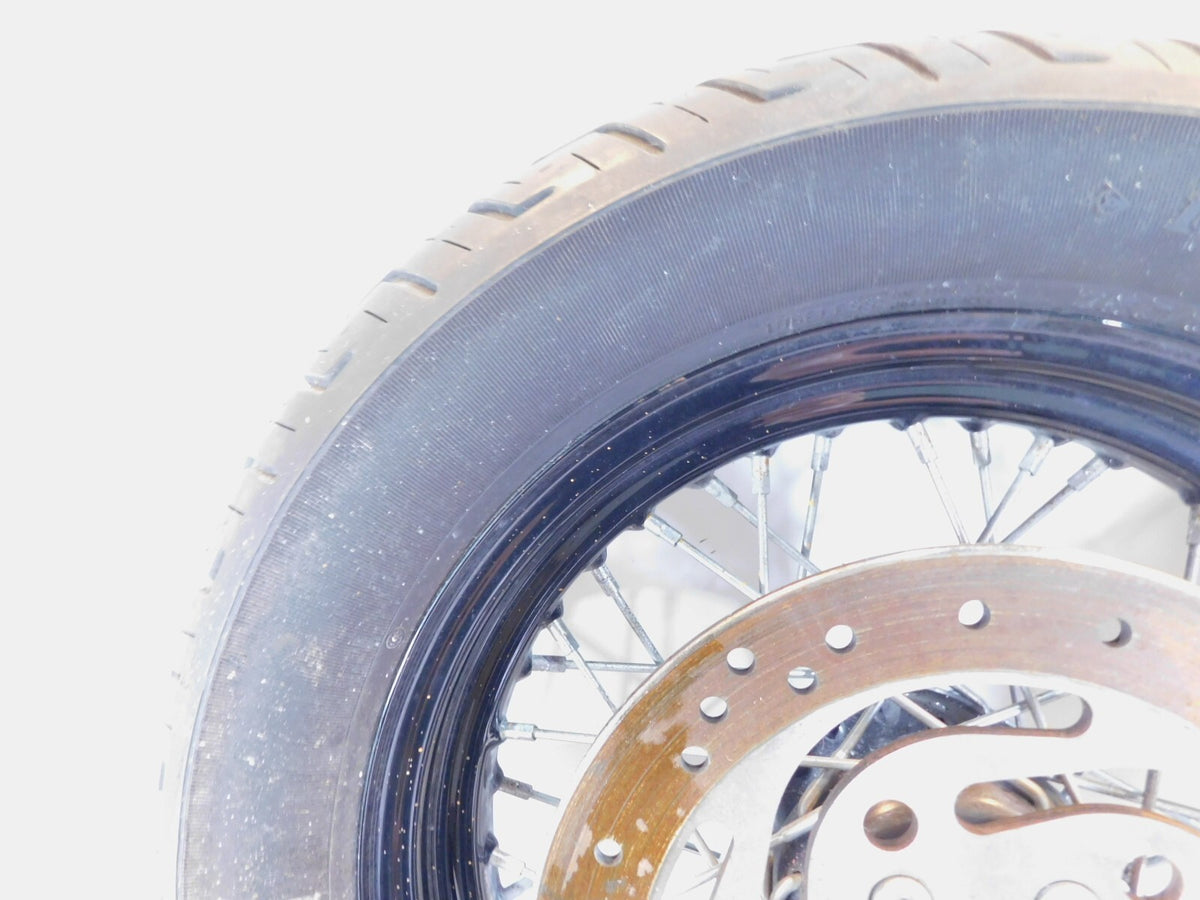 2007 Harley Davidson Sportster XL1200N 16" Black Laced Rear Wheel Rim & Tire - C3 Cycle