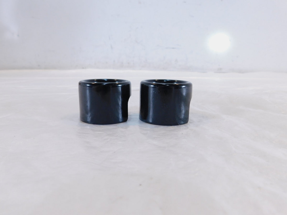 Harley Davidson Sportster 883 & 1200 Black Rear Shock Absorber Top Bolt Covers - C3 Cycle