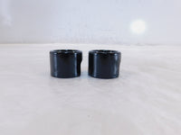 Harley Davidson Sportster 883 & 1200 Black Rear Shock Absorber Top Bolt Covers - C3 Cycle