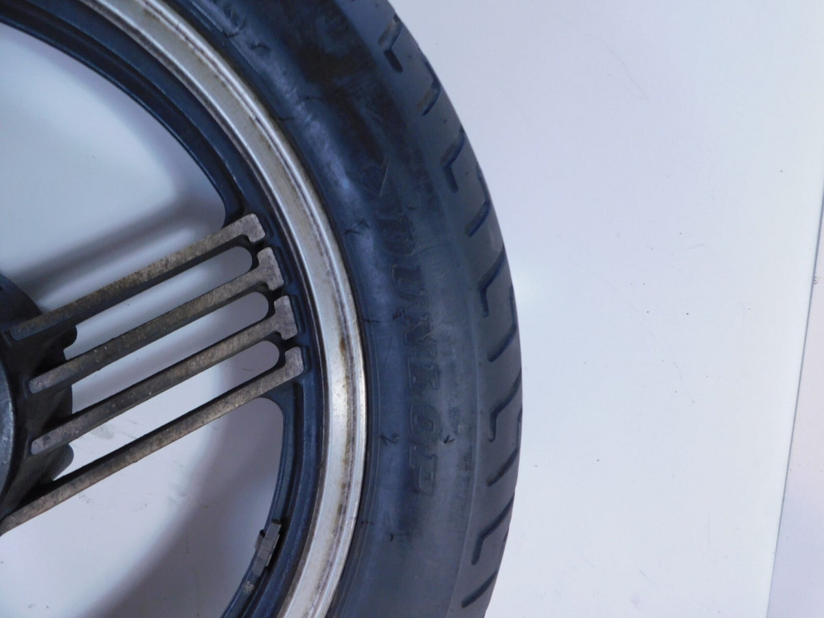 1983 83 Yamaha Venture Royale 1200 XVZ12 Front Black Cast Wheel Rim & Tire - C3 Cycle