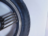 1983 83 Yamaha Venture Royale 1200 XVZ12 Front Black Cast Wheel Rim & Tire - C3 Cycle