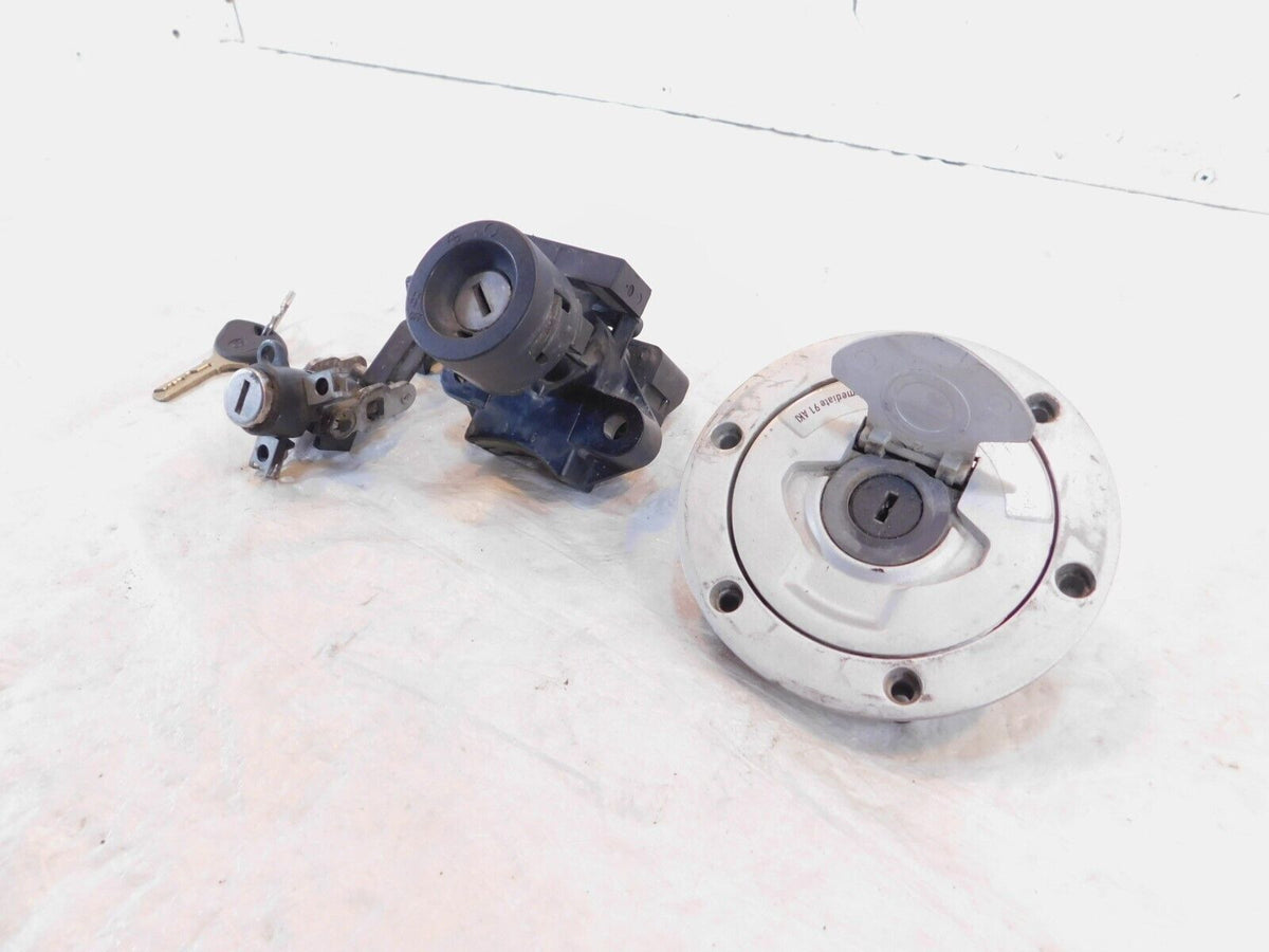 2006-2008 BMW K1200GT Ignition Switch Seat Steering Lock & Fuel Tank Cap Key Set - C3 Cycle