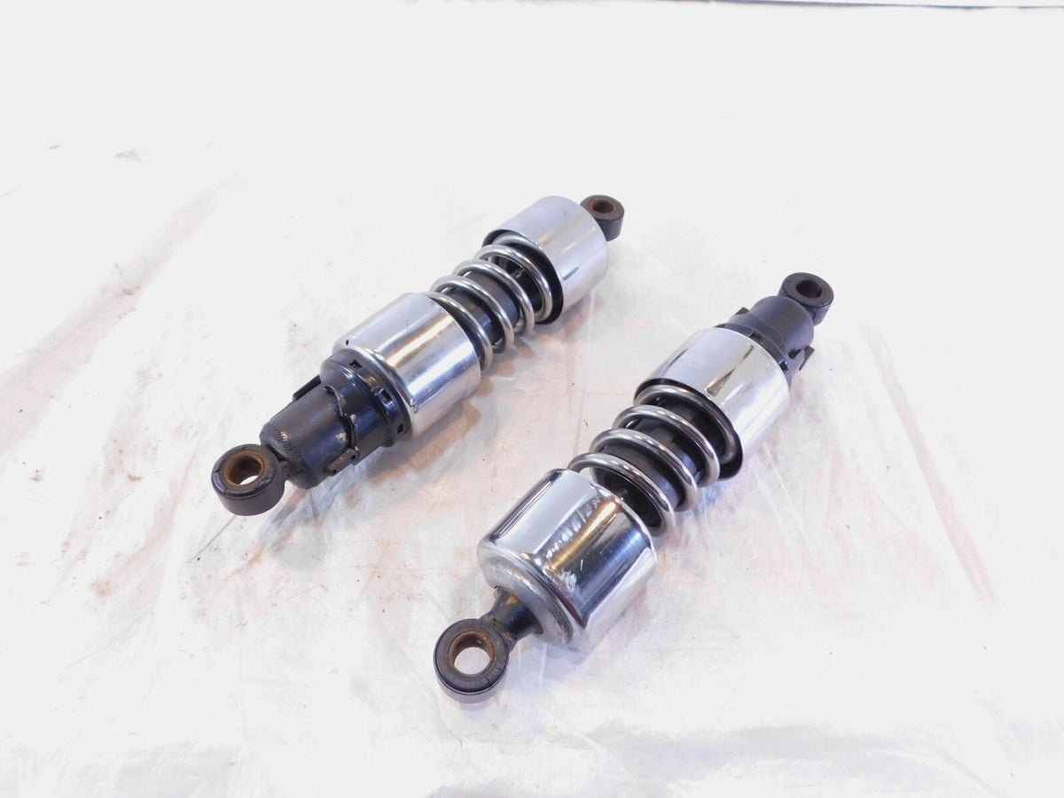 Harley Sportster 883 & Ironhead 1000 & 1100 Chrome Rear Shock Absorbers - C3 Cycle