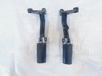 Victory V92 Cruiser Rear Passenger Left Right Footrest Footpegs & Mount Brackets - C3 Cycle
