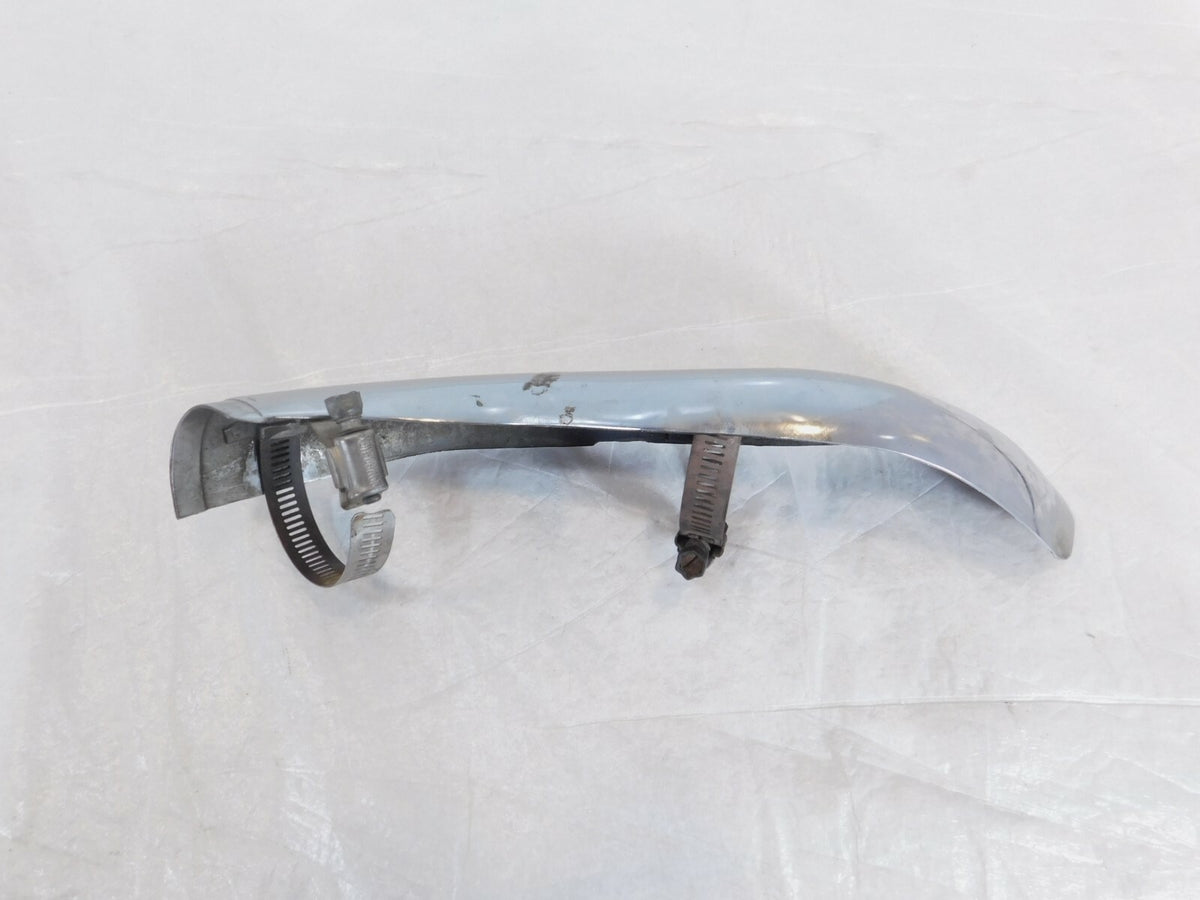 1981-1983 Harley Electra Glide Shovelhead Rear Exhaust Header Pipe Cover Shield - C3 Cycle