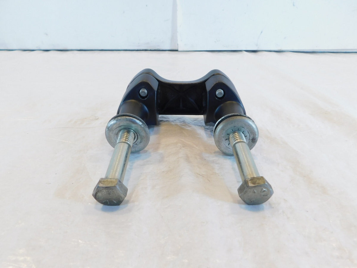 Harley Davidson Sportster 883 & 1200 & Dyna Black Handlebar Bar Riser Clamps - C3 Cycle