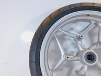 2006-2013 BMW F800ST F800 ST Silver Cast Front Wheel Rim & Tire - 36317682013 - C3 Cycle