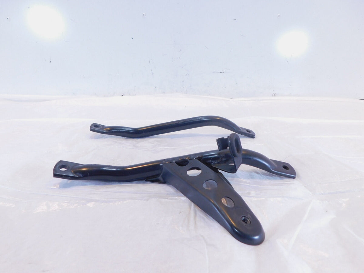 2005-2008 BMW R1200 ST R1200ST Black Left/Right Front Frame Support Mount Rods - C3 Cycle