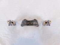 Harley Davidson Sportster 883 1200 Top Chrome Handlebar Handle Bar Riser Bracket - C3 Cycle