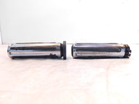 Harley Davidson Dyna Sportster Softail Chrome Left & Right Handlebar Hand Grips - C3 Cycle