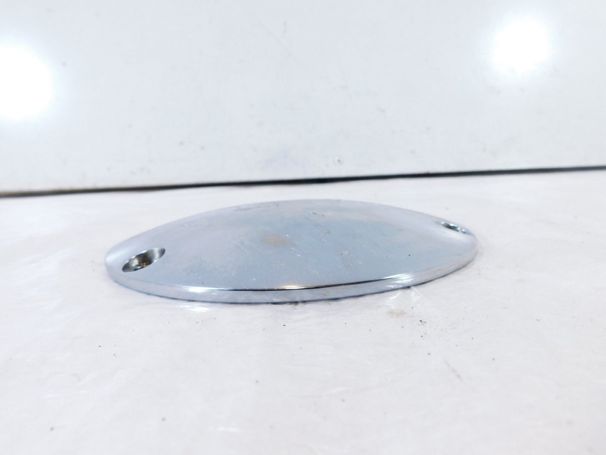 Harley Evo Softail Dyna & FXR Left Engine Motor Chrome Derby Clutch Cap Cover