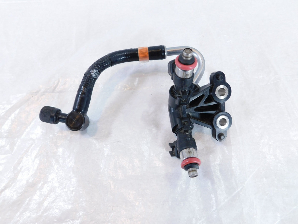 Harley Davidson Softail Heritage Milwaukee 8 Gas Tank Fuel Rail w/ Fuel Line - C3 Cycle