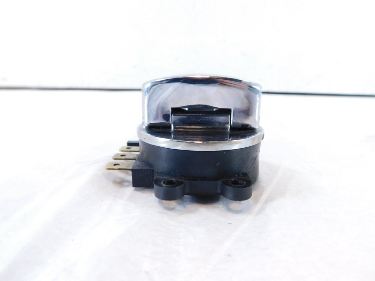 Harley Davidson Touring Dyna Wide Glide Chrome Ignition Switch Dash Lock -NO KEY