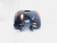 10-17 Harley Davidson Dyna Wide Glide Black w/ Flame Fuel Gas Tank - DENTED - C3 Cycle