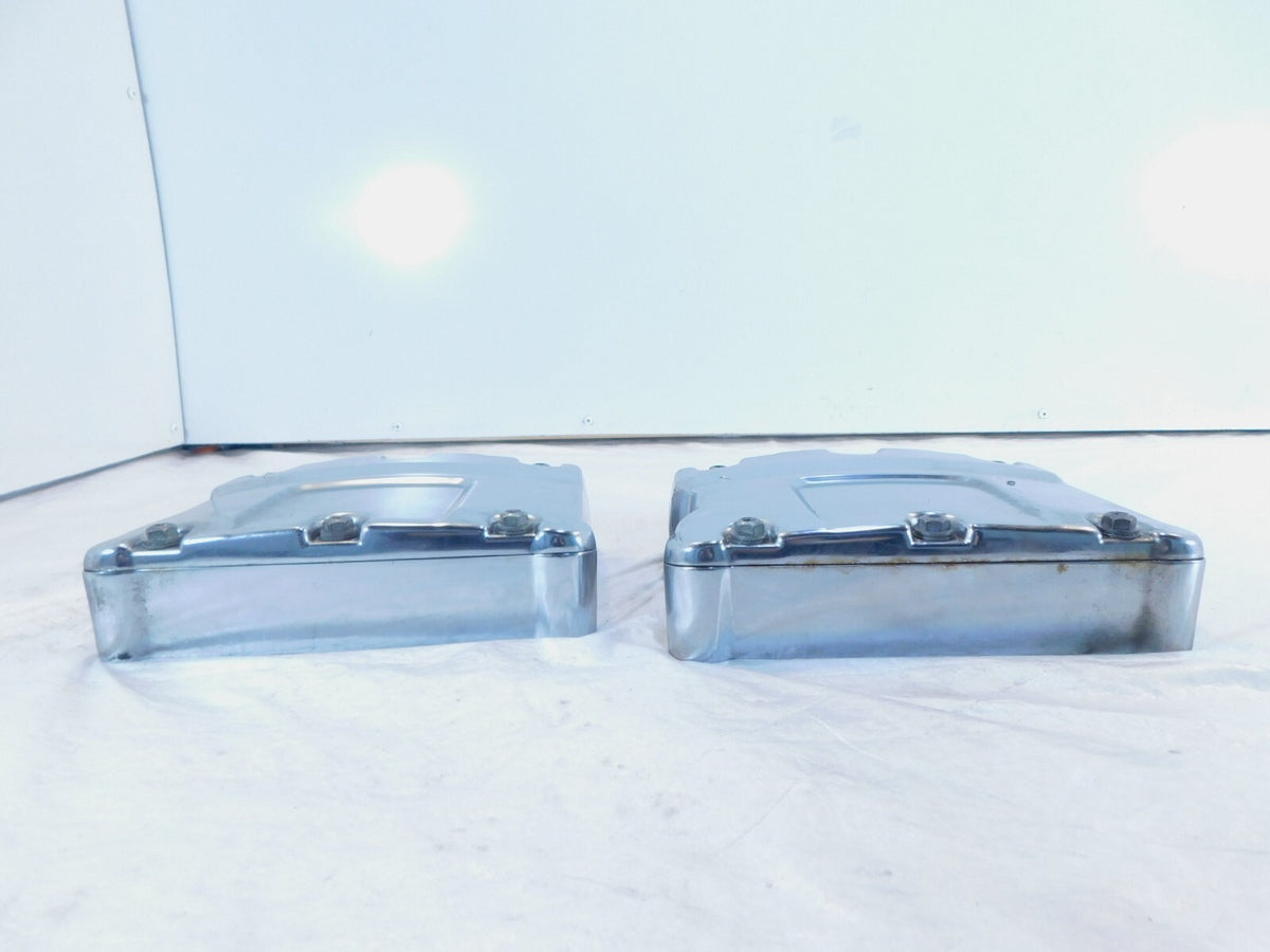 Harley Davidson Touring Dyna & Softail Chrome Cylinder Head Top Rocker Boxes - C3 Cycle