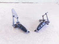 98-04 BMW R1100S R1100 S Silver Left/Right Front Footrest Foot Peg & Brackets - C3 Cycle