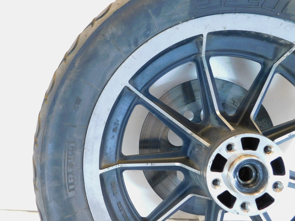 Harley Davidson Dyna Softail & Sportster 883 & 1200 Cast Rear Rim Wheel w/ Tire - C3 Cycle