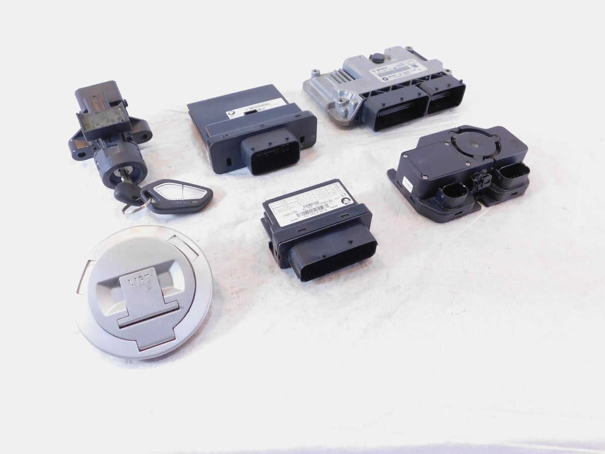 2011-2016 BMW K1600GT K1600GTL ECM ECU CDI Ignition Switch Gas Cap Lock Key Set - C3 Cycle
