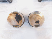 Pair Harley Davidson Sportster 883 Silver Engine Cylinder Barrel Jugs w/ Pistons - C3 Cycle