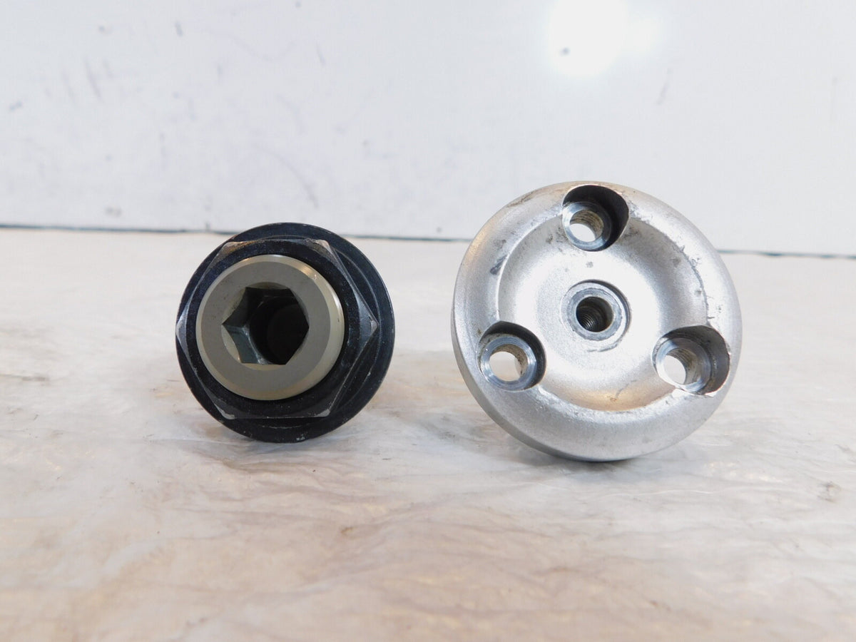 1997-2005 BMW R1200CL R1200C Silver Rear Wheel Swing Arm Left/Right Pivot Pins - C3 Cycle