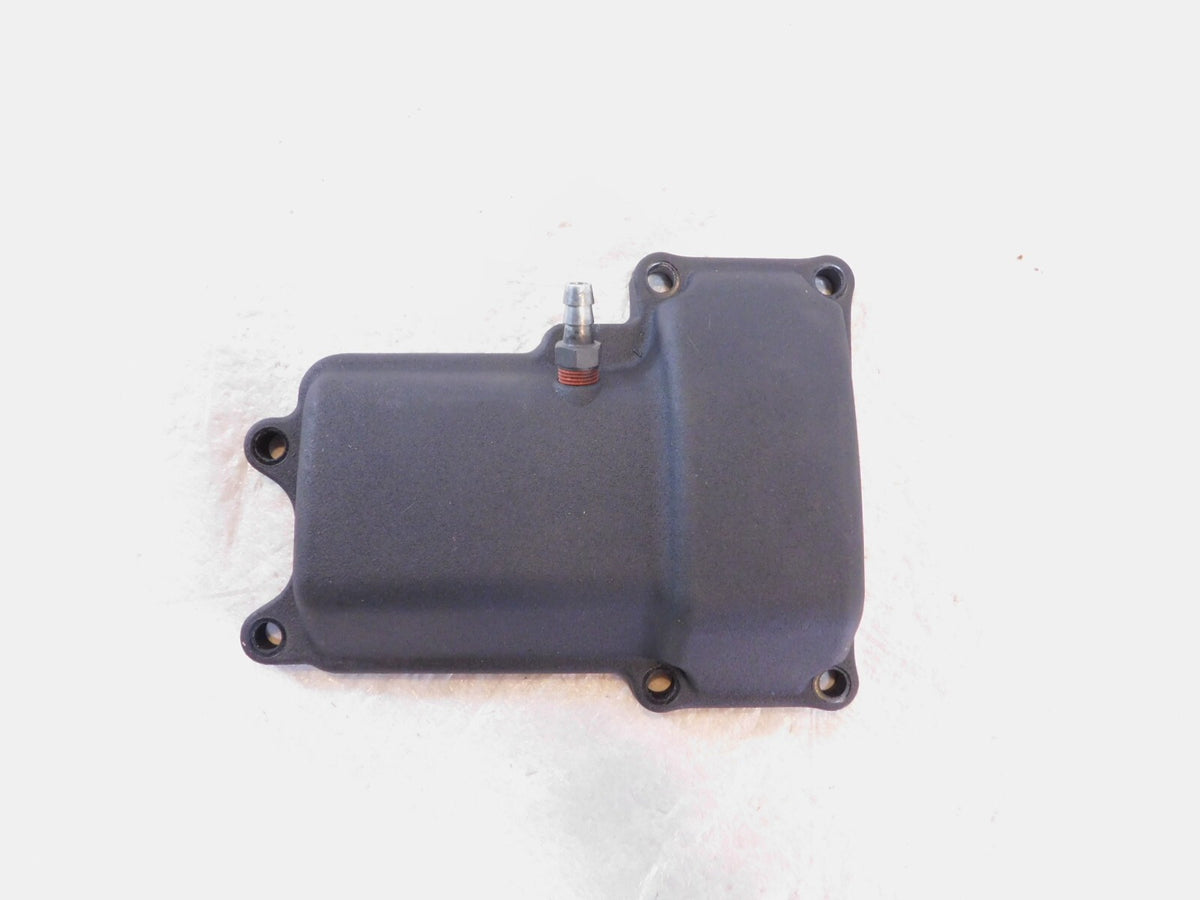Harley Davidson Road Electra Glide Dyna Softail Black Transmission Top Cover Cap - C3 Cycle