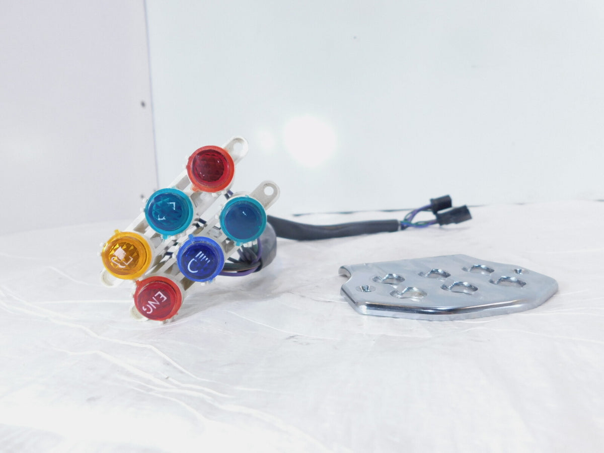 Victory Jackpot Hammer Kingpin & Vegas Speedometer Dash Indicator Light Lamps - C3 Cycle