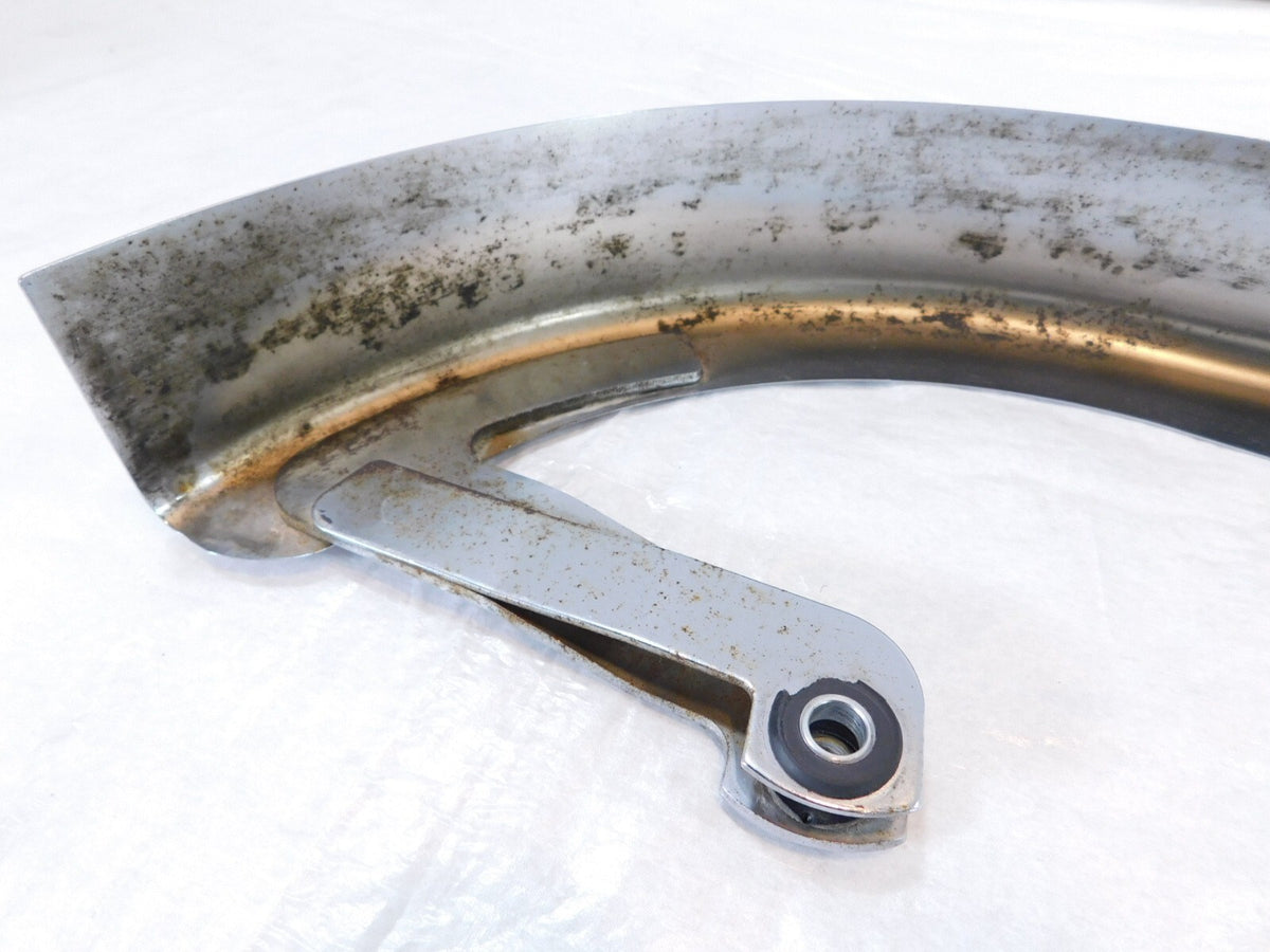 Harley Davidson EVO Dyna Super Wide Glide & Low Rider Upper Chrome Belt Guard - C3 Cycle