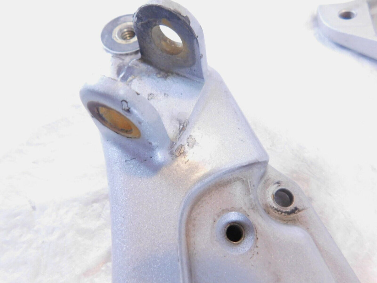 Buell XB XB9 XB12 Firebolt Lightning Front Rider Footrest Footpeg Mount Brackets