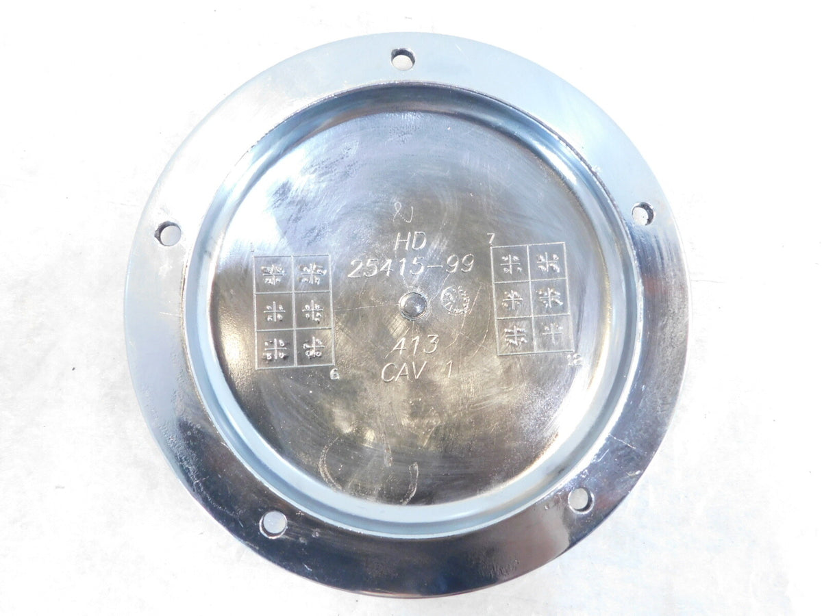 Harley Davidson Twin Cam Touring Dyna Softail Chrome Derby Clutch Cover 25415-99 - C3 Cycle