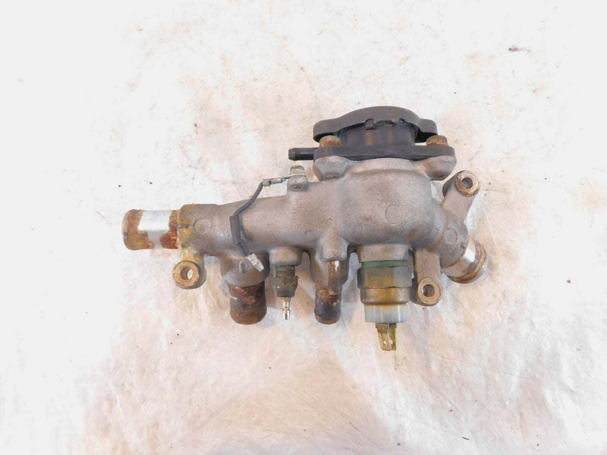 Yamaha V-Max 1200 VMX12 OEM Engine Motor Radiator Water Pipe Joint Assembly - C3 Cycle