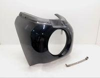 2007 Harley Davidson Dyna Street Bob Black Front Frame Headlight Holder Fairing - C3 Cycle