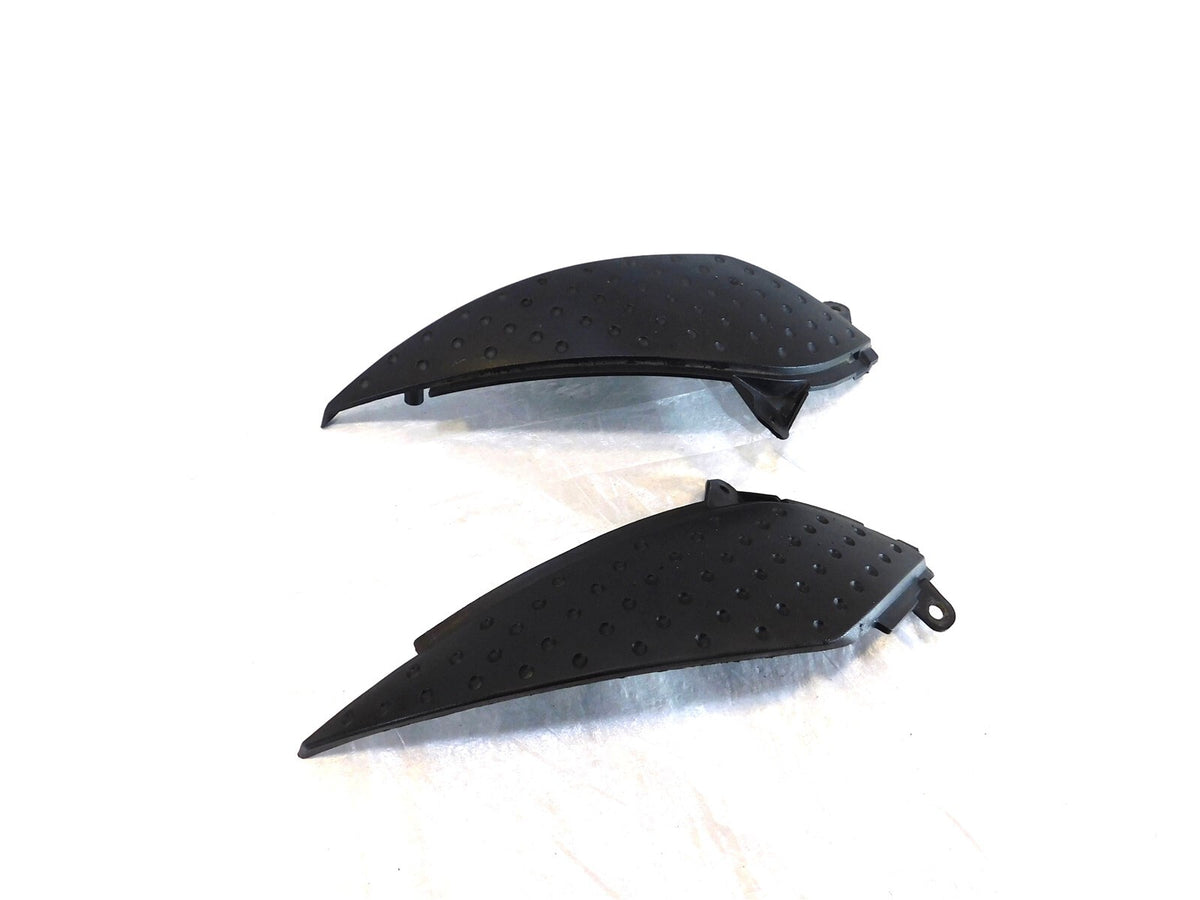 Kawasaki Ninja ZX6R ZX636 ZX6RR ZX600 Right/Left Fuel Gas Tank Trim Pad Covers - C3 Cycle