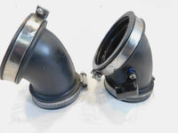 Ducati Monster Engine Motor Front & Rear Carburetor Air Intake Manifold Boots - C3 Cycle