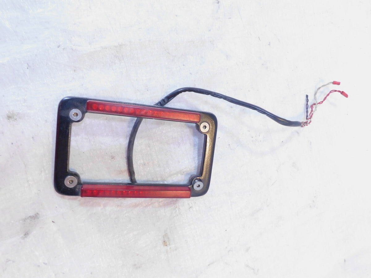 2003 2004 2005 Yamaha FJR1300 FJR1300A Lighted Rear License Plate Holder Frame - C3 Cycle
