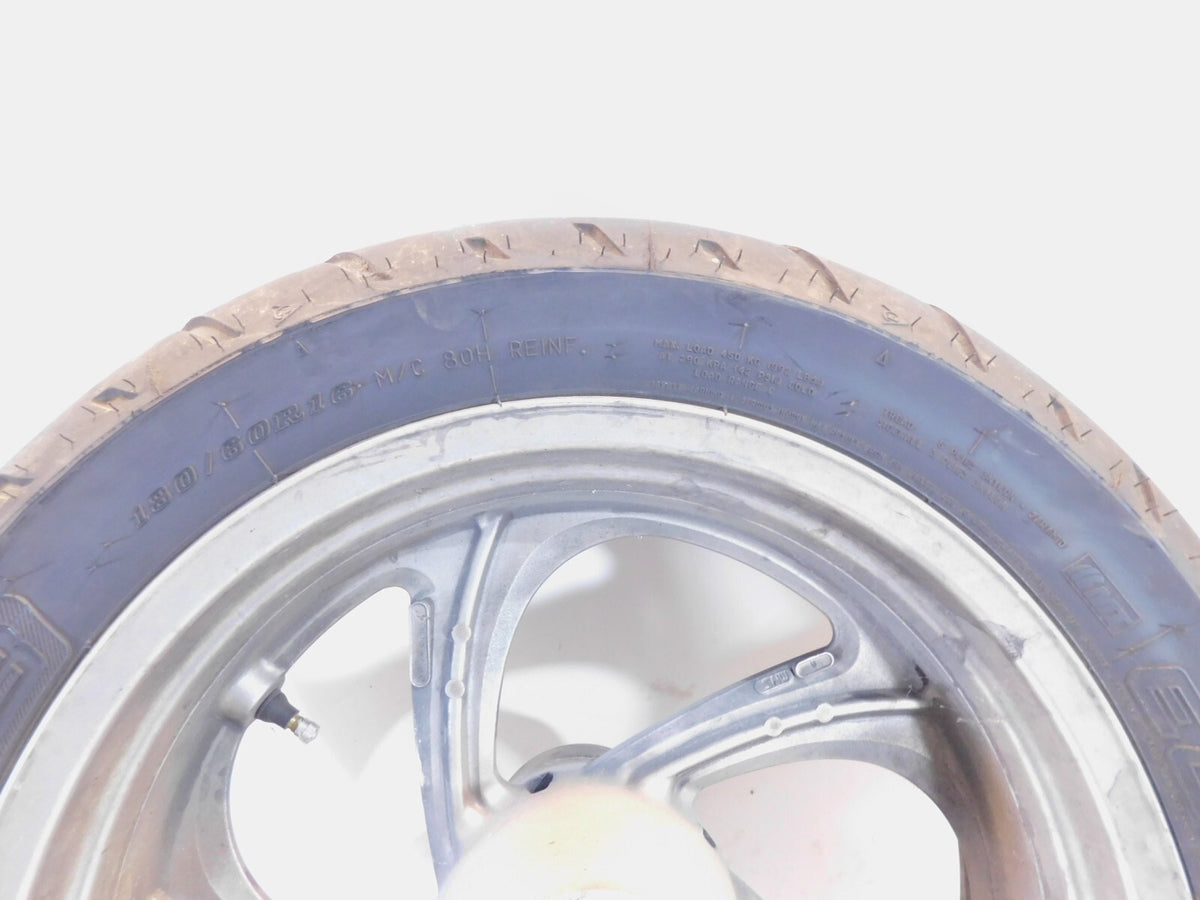 2008 & 2009 Victory Vision Premium Ness Touring Silver Cast Rear Back Wheel Rim - C3 Cycle