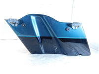 Harley Davidson Road King Street Electra Glide Blue/Black Right Saddlebag Bottom - C3 Cycle