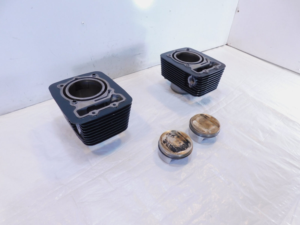 2000 & 2001 Victory V92 Sport Cruiser Black Cylinders Barrel Jugs & Pistons - C3 Cycle