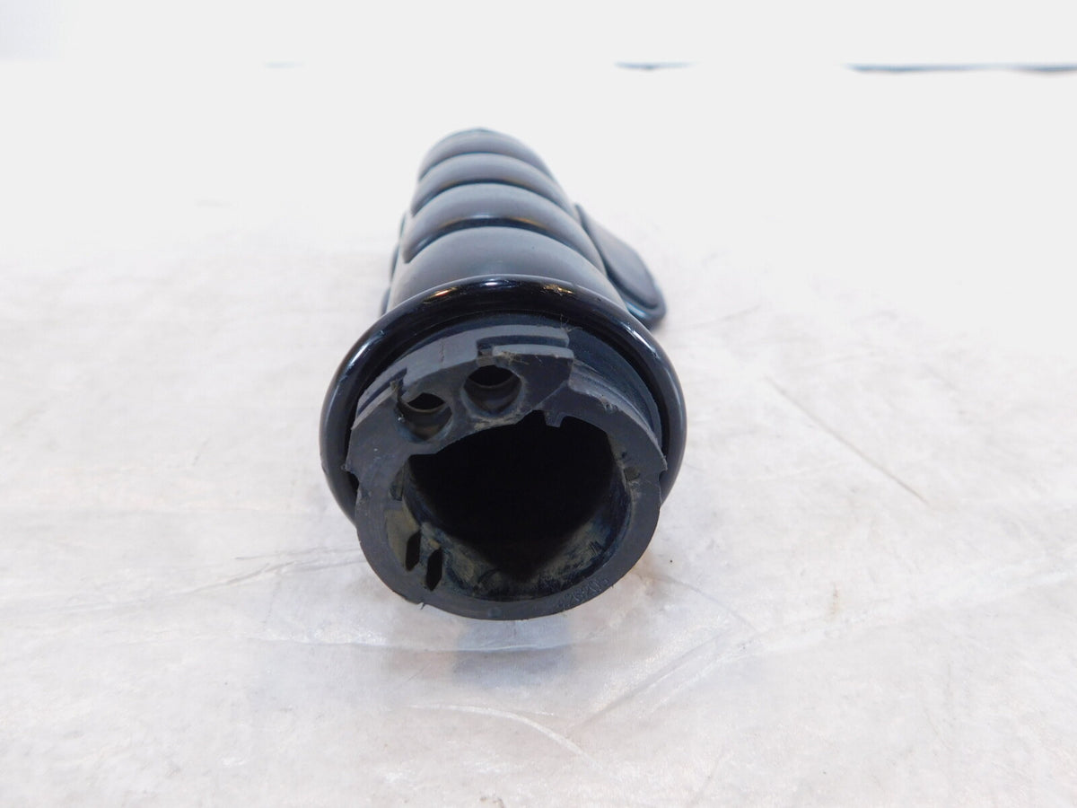 Harley Davidson Dyna Softail Sportster Rubber & Metal Handlebar Right Hand Grip