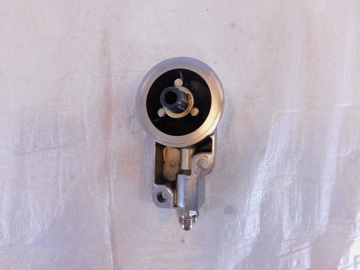 2002 American IronHorse Texas Chopper Classic S&S Engine Chrome Oil Filter Mount - C3 Cycle