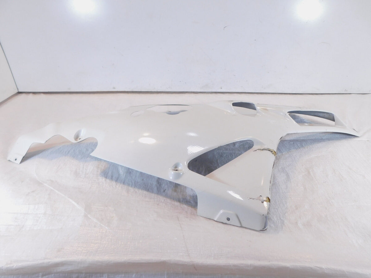 1994 Yamaha FZR600R White Right Lower Fairing Cowl Cowling - Fiberglass - C3 Cycle
