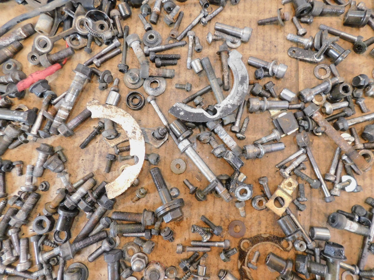 2002 02 Yamaha Royal Star Tour Deluxe XVZ13 Nuts Bolts Brackets Parts Misc Lot - C3 Cycle