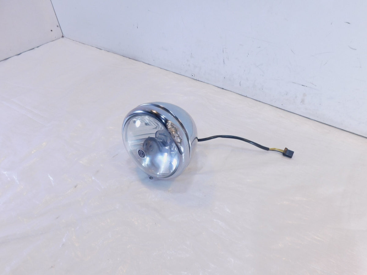 Harley Davidson Dyna Low Rider V-Rod Black Headlamp Headlight & Bucket Housing - C3 Cycle