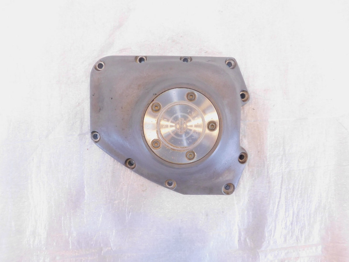 Harley Electra Glide Softail & Dyna Silver Right Engine Motor Camshaft Cover - C3 Cycle