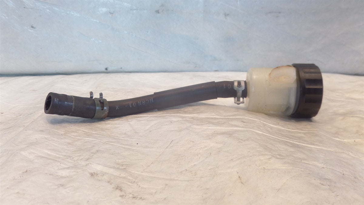 2001 2002 Yamaha YZFR6 R6 Rear Foot Brake Master Cylinder Fluid Reservoir & Hose - C3 Cycle