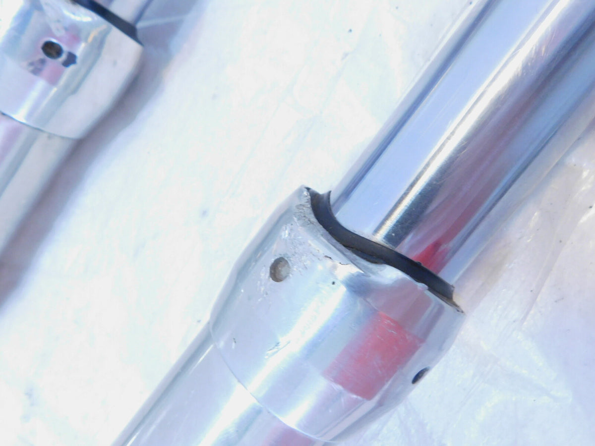 2001 Titan Phoenix ZRM ZSX Left & Right Inverted Front End Frok Leg Tubes - Bent - C3 Cycle